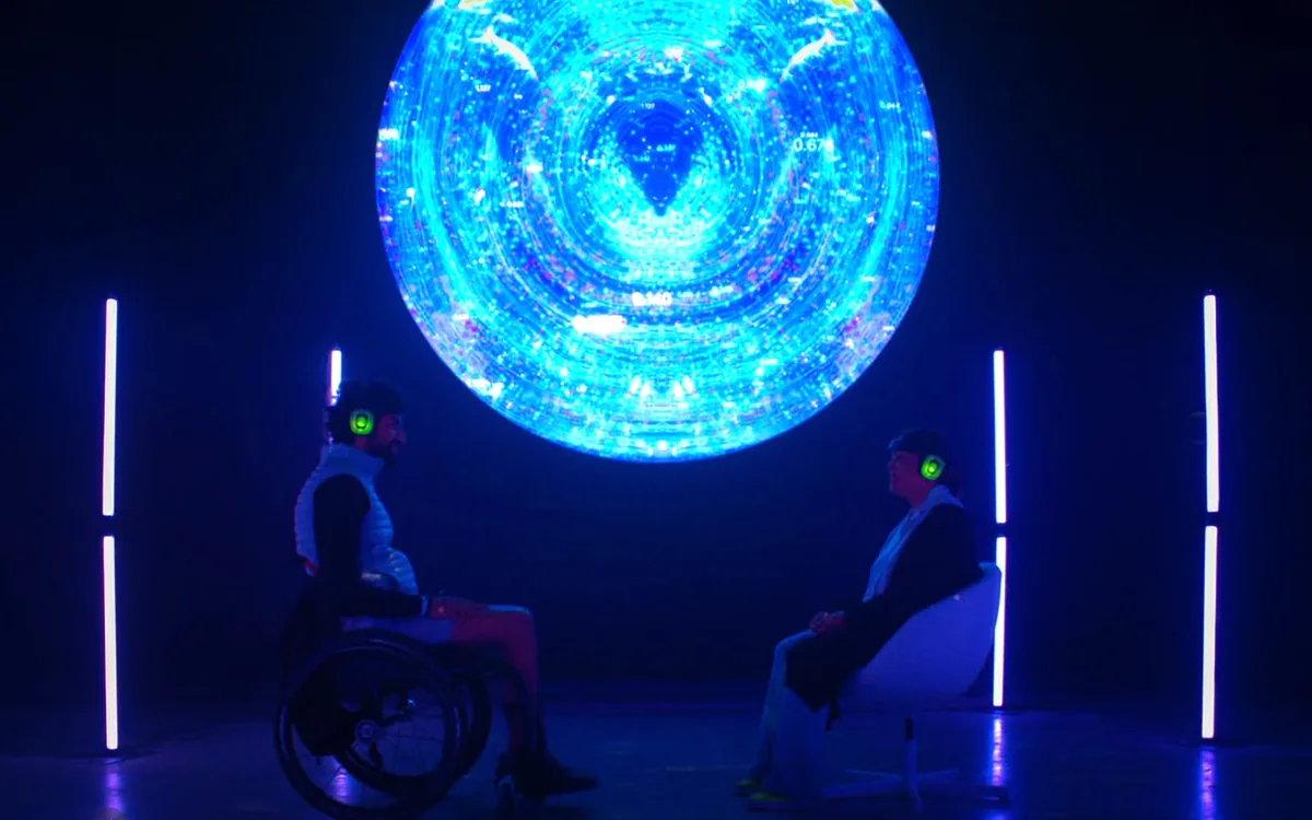 Onde Emotive — innovativa installazione interattiva con AI e EEG — Sublime Tecnologico