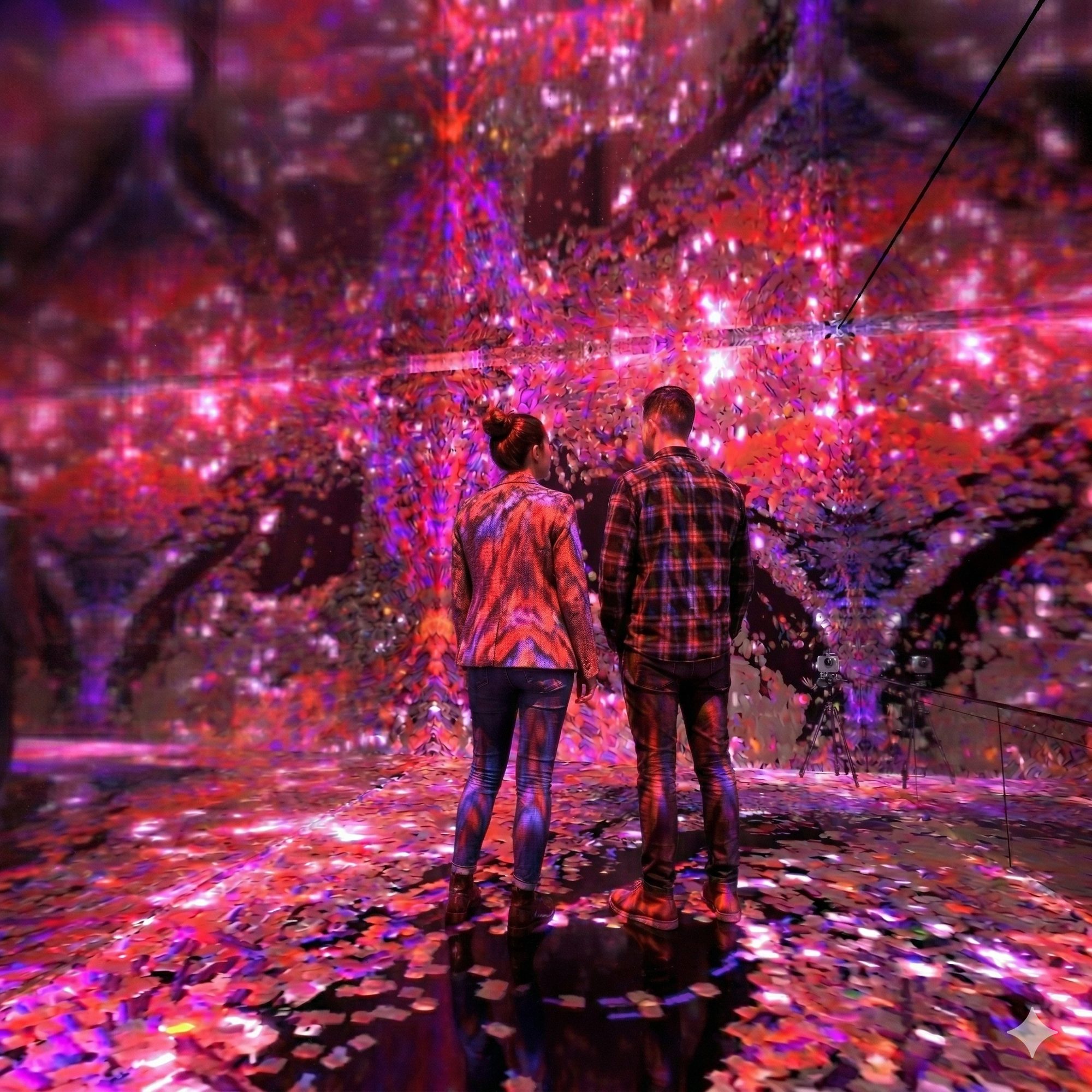 Concept installazione immersiva Sublime Tecnologico
